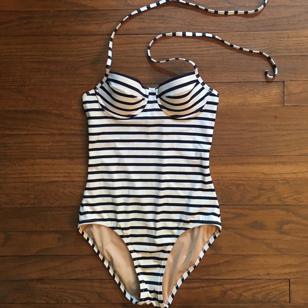 J crew vintage-looking swimsuit